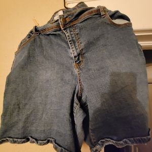 Womens CATO shorts size 24w (blue)